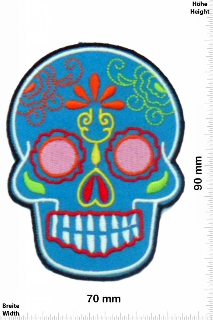 muerto-skull-blue-prayer-in-c-style